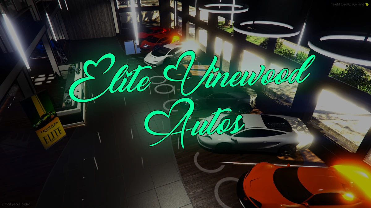 Elite Vinewood Autos MLO – Fully Open Source | FiveM